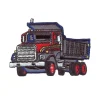 Prym Applikation Laster Truck grau 7x5cm