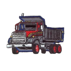 Prym Applikation Laster Truck grau 7x5cm