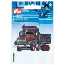 Prym Applikation Laster Truck grau 7x5cm