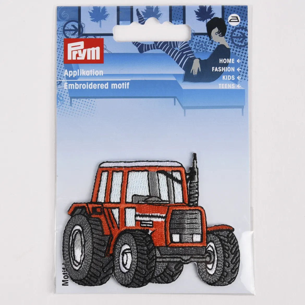 Prym Applikation Traktor rot 7x5cm