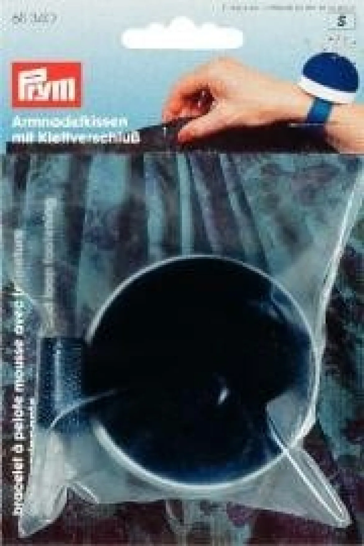 Prym Armnadelkissen Profi blau mit Klettband