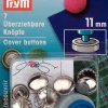 Prym 7 beziehbare Knöpfe 11mm