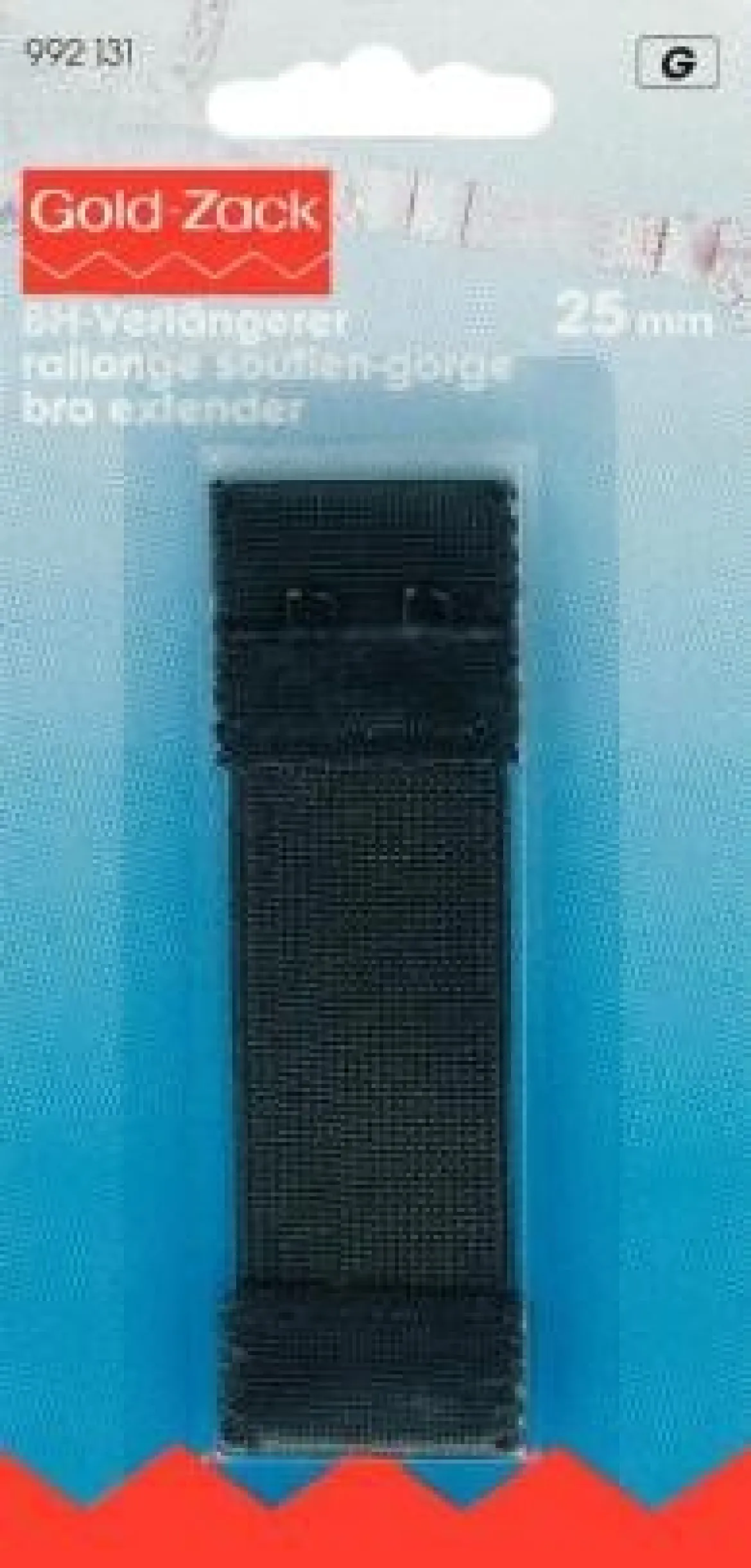 Prym BH Verlängerer 25mm schwarz