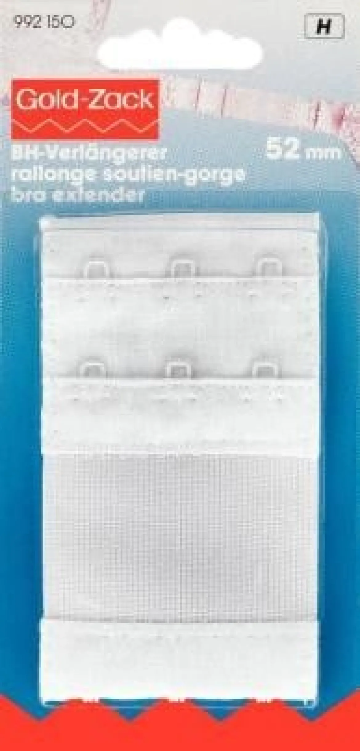 Prym BH Verlängerer 50mm weiß