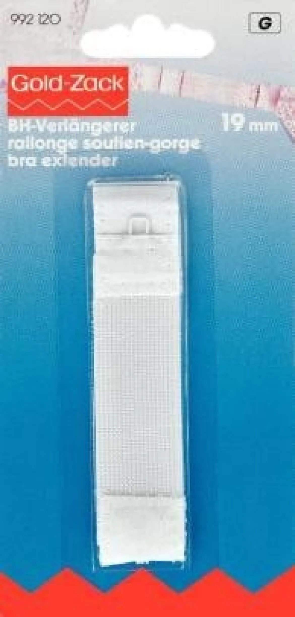 Prym BH Verlängerer 20mm weiß
