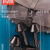 Prym Bodennägel für Taschen alt silberfarbig 4 Stück