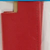 Prym Caroline Taschenboden Kunstleder rot 32x12x6cm