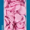 Prym Color Snaps Druckknöpfe Herz 12mm rosa
