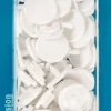 Prym Color Snaps Druckknöpfe Ø12,4mm weiß