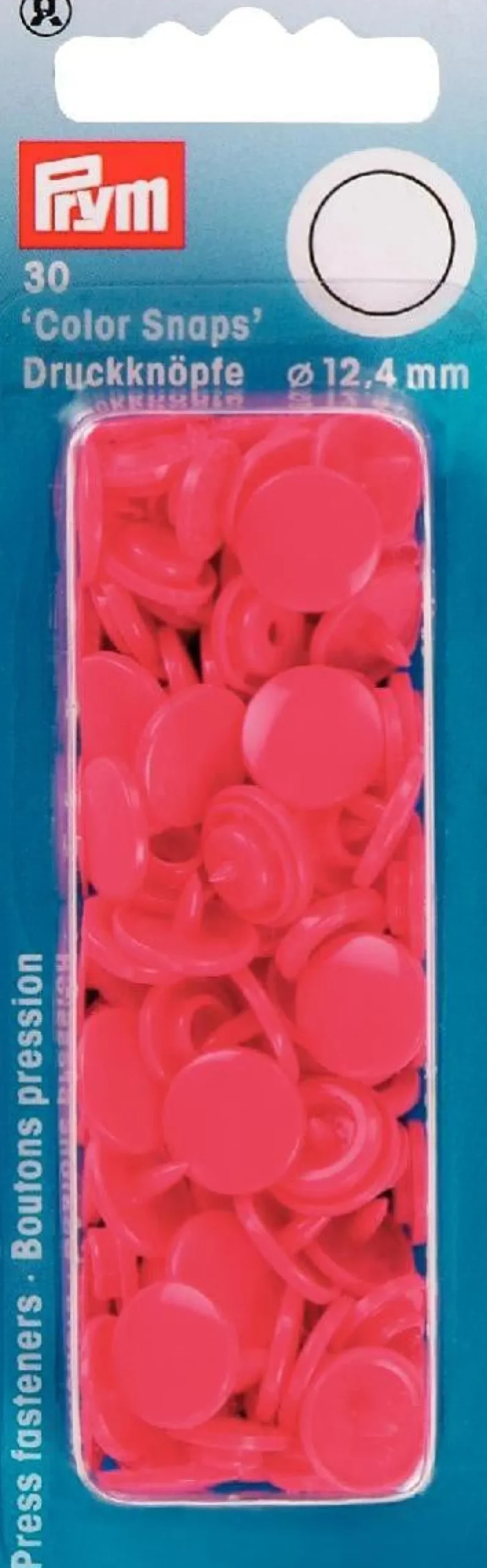 Prym Color Snaps Druckknöpfe Ø12,4mm himbeer