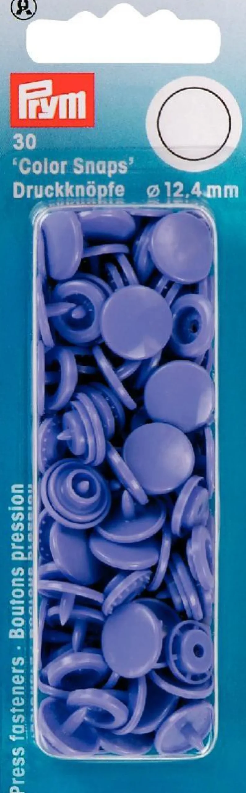 Prym Color Snaps Druckknöpfe Ø12,4mm flieder