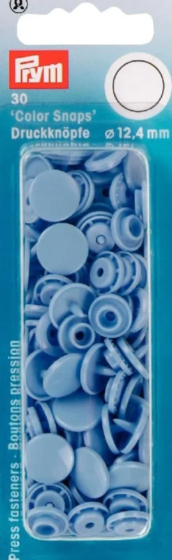 Prym Color Snaps Druckknöpfe Ø12,4mm lavendelblau