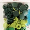 Prym Color Snaps Druckknöpfe Ø12,4mm grün Töne 30 Stück