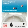 Prym Deko-Bastelfaden, transparent