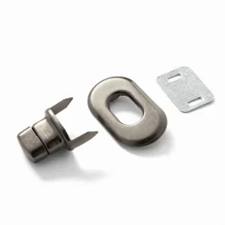 Prym Drehverschluss für Taschen altsilber 3,5x2cm