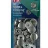 Prym Druckknöpfe Sport & Camping Nachfüllset Ø15mm 10 Stück
