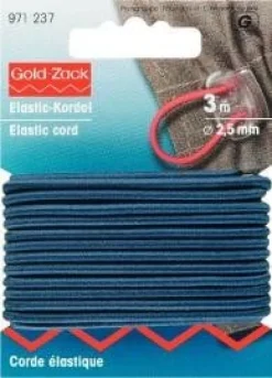 Prym Elastic Kordel Band Gummiband 2,5 mm marine