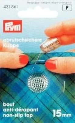 Prym Fingerhut ZDG silberfarbig 15mm