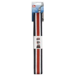 Prym Gurtband für Taschen 40mm blau/weiß/rot gestreift 3m