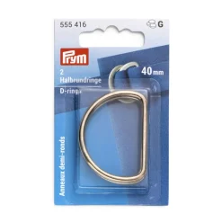 Prym Halbrundringe D-Ringe 25mm new gold 4 Stück