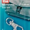 Prym Karabinerhaken 7/38mm silber
