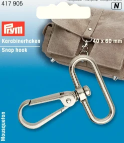 Prym Karabinerhaken silber 40x60mm