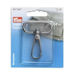 Prym Karabinerhaken 40x60mm gunmetal