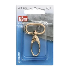 Prym Karabinerhaken 25x45mm new gold
