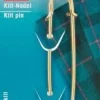 Prym Kiltnadel Kilt MS 76mm goldfarben