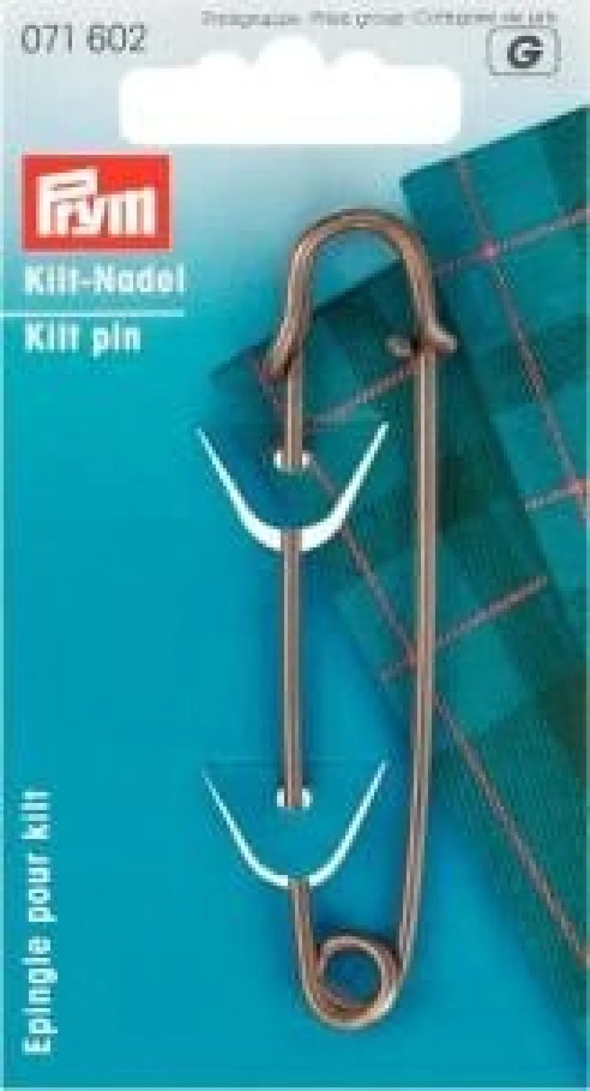 Prym Kilt Nadel MS 76mm bronze