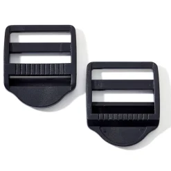 Prym 2 Klemmschnalle Leiterschnalle 40mm schwarz