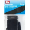 Prym Koppelschließe Gürtelschließe schwarz Metall 30mm