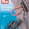 Prym 2 Kordelstopper 2-Loch schwarz