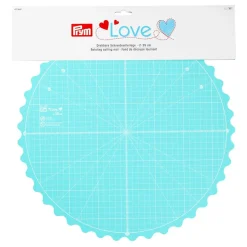 Prym Love drehbare Schneideunterlage rund mint 35cm