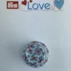 Prym Love Fingerhut Retro rot weiß blau Größe S