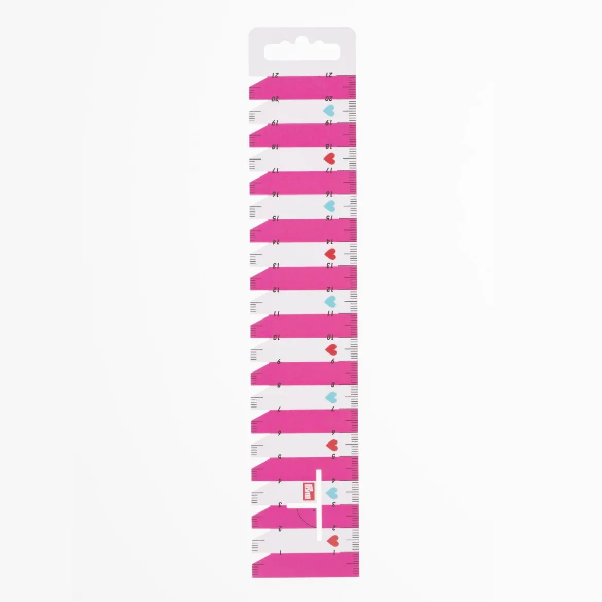 Prym Love Handmaß pink weiß 21cm