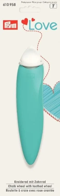 Prym Love Kreiderad Stift ergonomic türkis