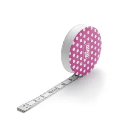 Prym Love Maßband pink weiß Punkte Länge: 150cm