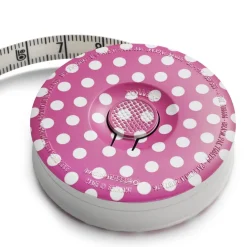 Prym Love Maßband pink weiß Punkte Länge: 150cm
