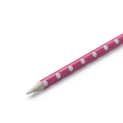 Prym Love Markierstift pink weiß gepunktet auswaschbar weiß