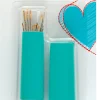 Prym Love Nadel Twister mit Magnet türkis weiß 9x2cm