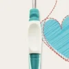 Prym Love Nahttrenner mit Schutzkappe türkis weiß