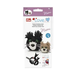 Prym Love Pompom Schablone Katze Mimi