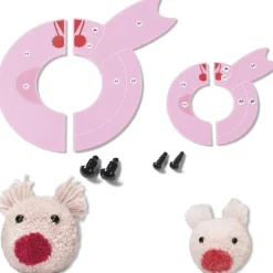 Prym Love Pompom Schablone Schwein Percy