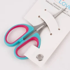Prym Love Stickschere fein 4'' 10 cm mint pink