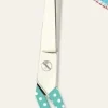 Prym Love Stoffschere Schneiderschere 18cm türkis weiß Punkte