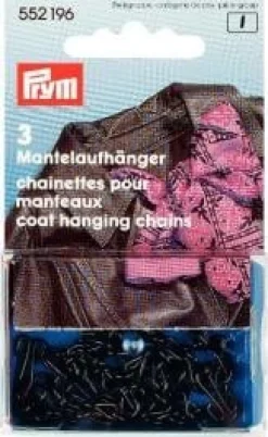 Prym 3 Mantelaufhänger EIS schwarz
