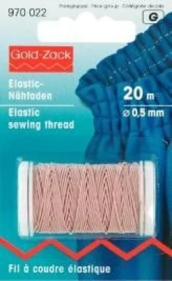 Prym 20m Elastic Nähfaden 0,5 mm sand