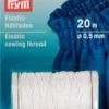 Prym 20m Elastic Nähfaden 0,5mm weiß