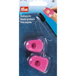 Prym Nadelgreifer Silikon M+L pink